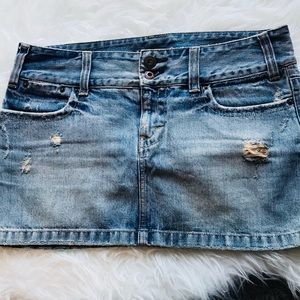 American Eagle Denim Mini Skirt 8